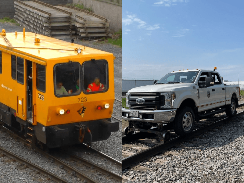 railway inspection car