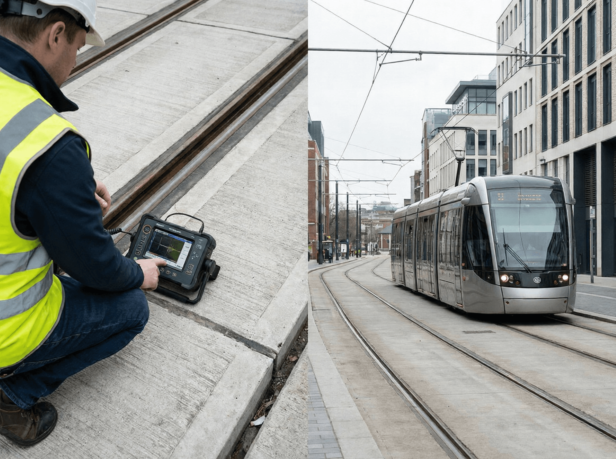 Ultrasonic Rail Testing for Metro & Light Rail Systems