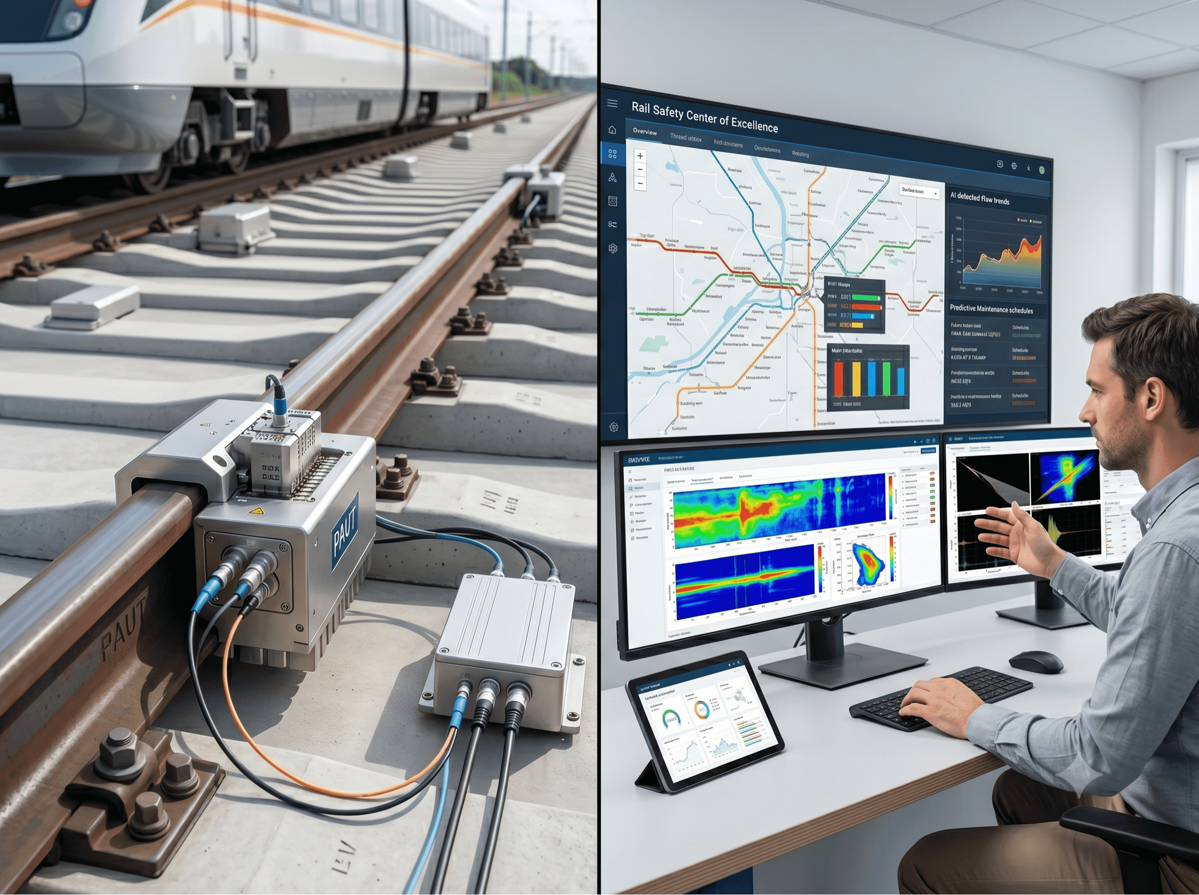 ultrasonic testing technology rail safety