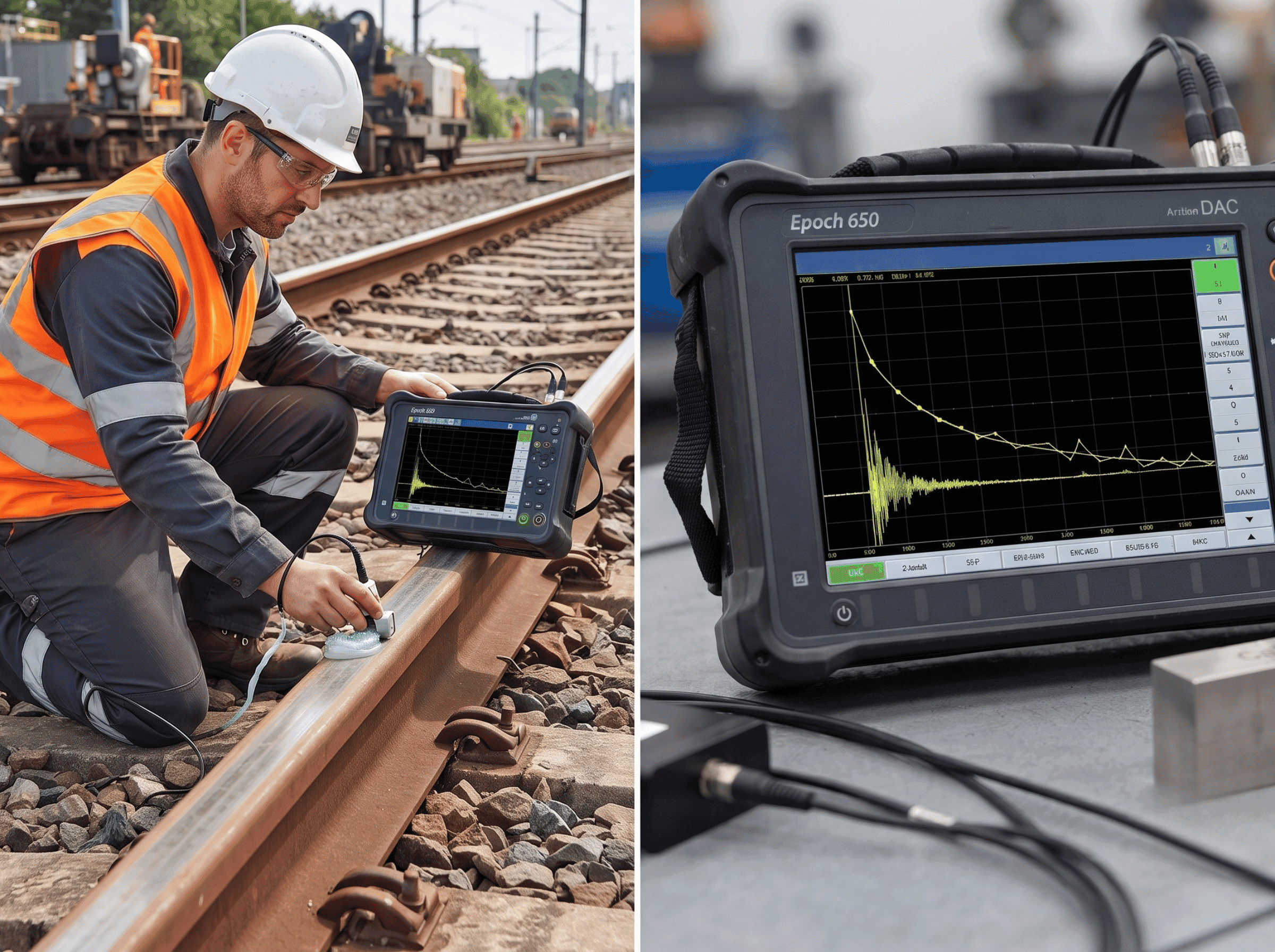 DAC curve ultrasonic testing