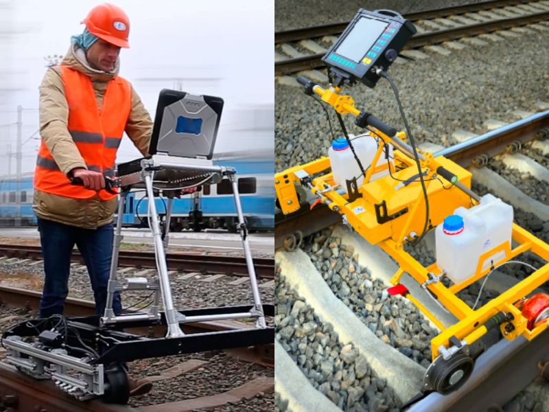 Ultrasonic Rail Testing in Smart Railway Infrastructure