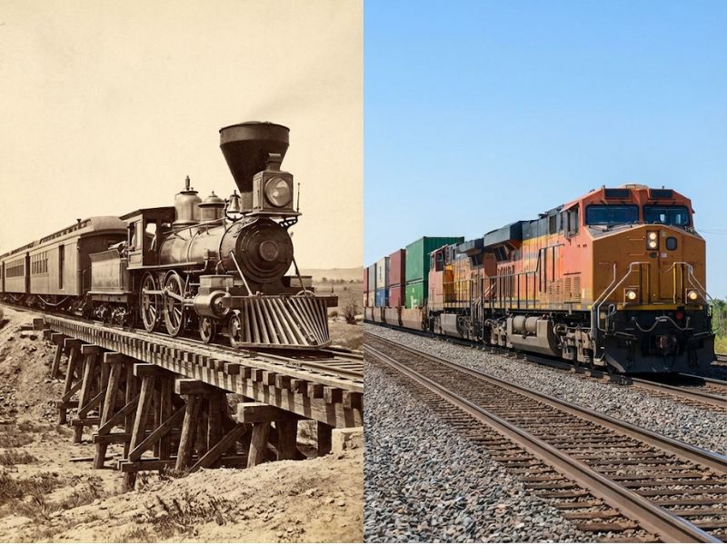 History of Railroads in America