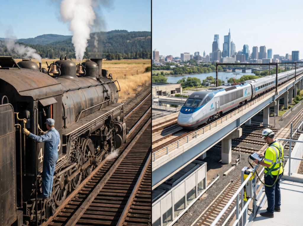 The Golden Age of American Railroads