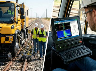 Mobile Ultrasonic Rail Testing System