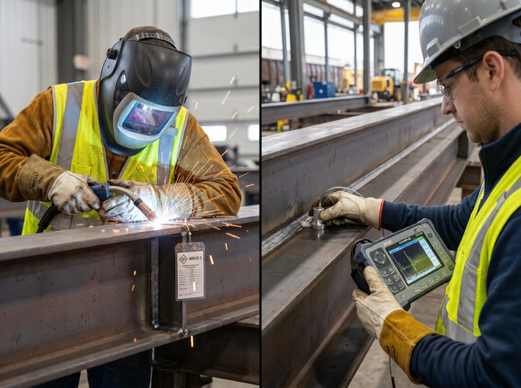 AWS D1.1 Weld Inspection
