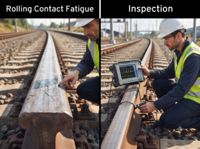 rolling contact fatigue rail