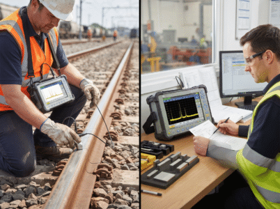 how to read flaw detector