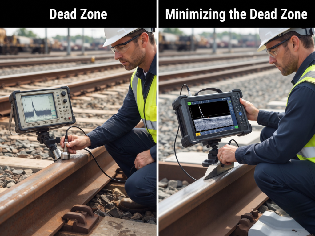 dead zone ultrasonic testing