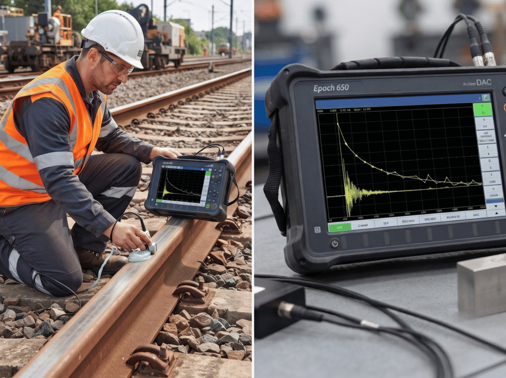 DAC curve ultrasonic testing